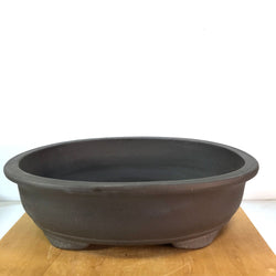 Pot Unglazed Oval 19 In