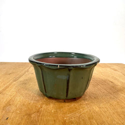 Pot Glazed Round 5 x 2.5 In