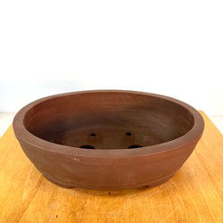 Pot Unglazed Oval 12 x 8 in