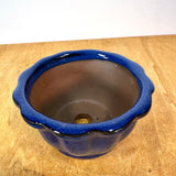 Pot 4.5 in Blue Round