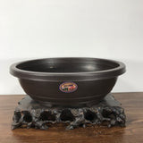 Plastic Oval Bonsai Pot (11.75 x 9.25 x 4 inches)