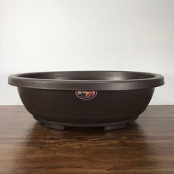Plastic Oval Bonsai Pot (21 x 16.25 x 6.75 inches)
